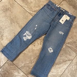 NWT Levi’s wedgie straight leg jeans